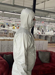 Противочумные костюмы без проклейки из ткани Tyvek МНОГОРАЗОВЫЕ