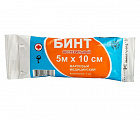 Бинт нестерильный марлевый медицинский, 5м*10см, ВераМед